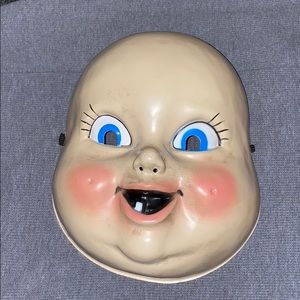 scary baby mask for halloween 🎃